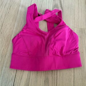 Lululemon Athletica Pink Sports Bra